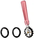 Нож ролик для фигурной резки теста, лапши, пасты Marcato Design Pastawheel Rosa, розовый
