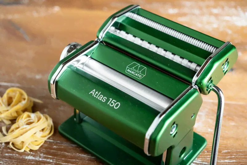 Marcato Design Atlas 150 Color Verde ручная механическая пастамашина-1