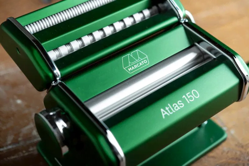 Marcato Design Atlas 150 Color Verde ручная механическая пастамашина-2