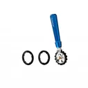 Фигурный нож для теста, лапши, пасты Marcato Design Pastawheel Blu, синий