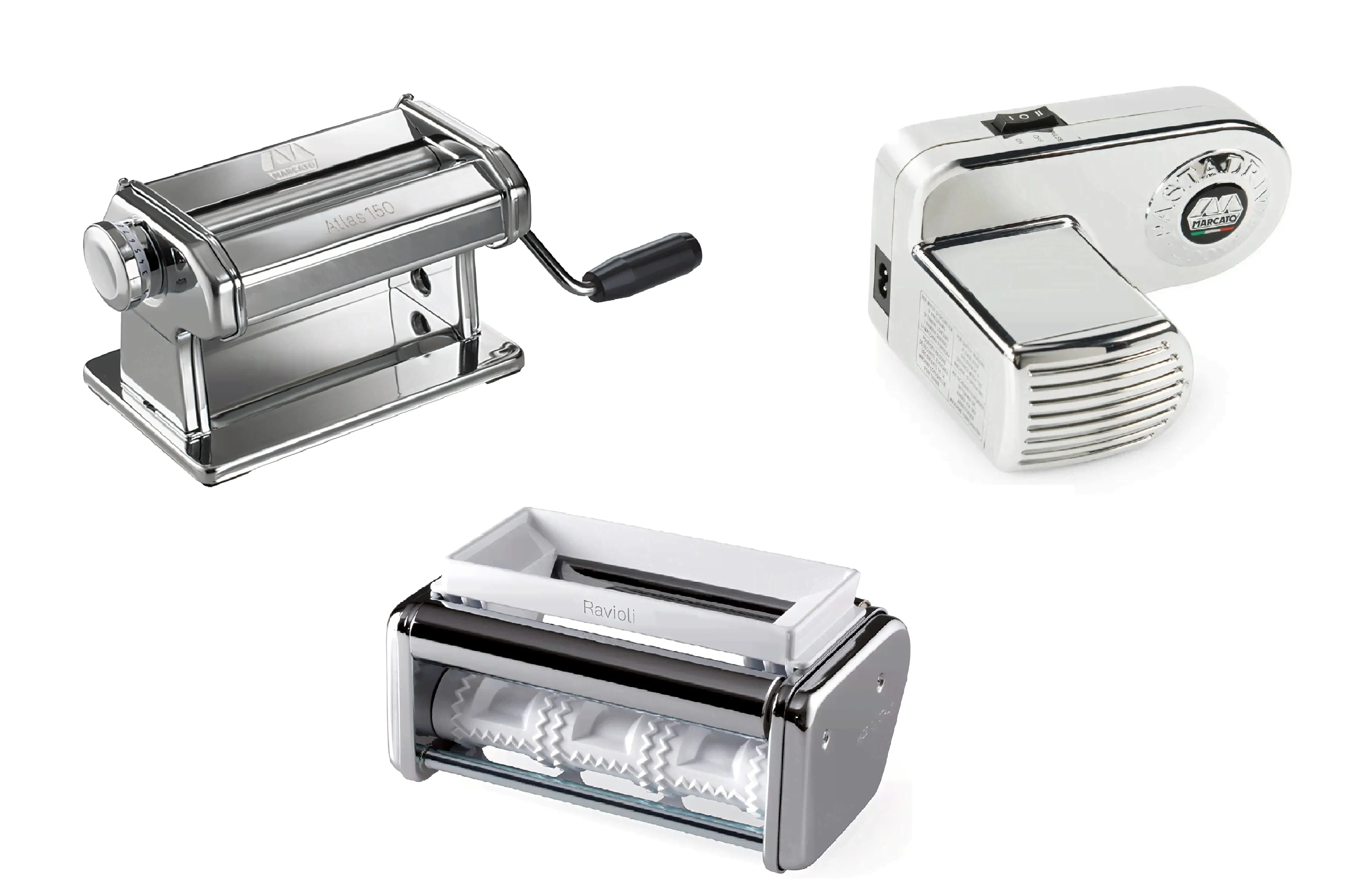 Пельменница электрическая Marcato Atlas 150 Roller Ravioli Pasta Drive